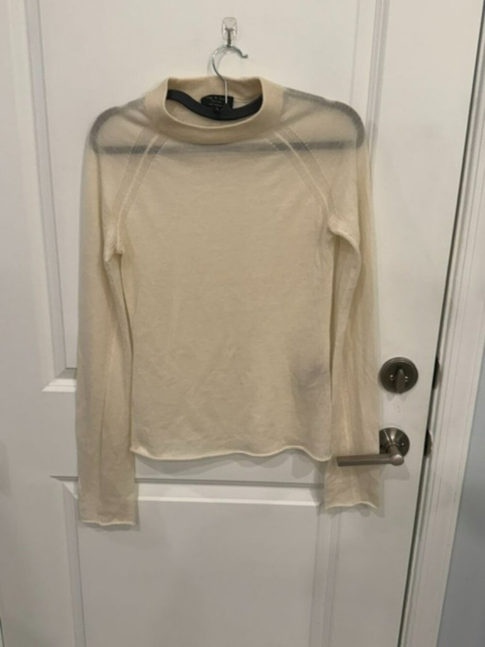 Rag & Bone Cream Cashmere Sweater